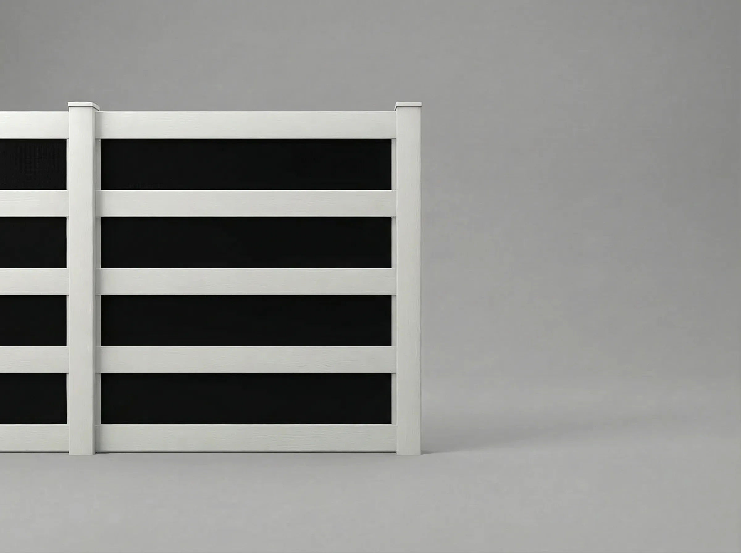 Vinyl & Acrylic Privacy Fence