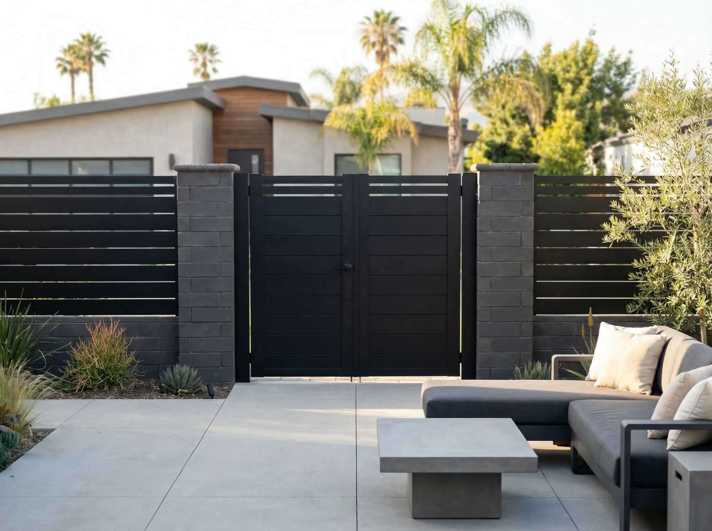 Aluminum Side Gate