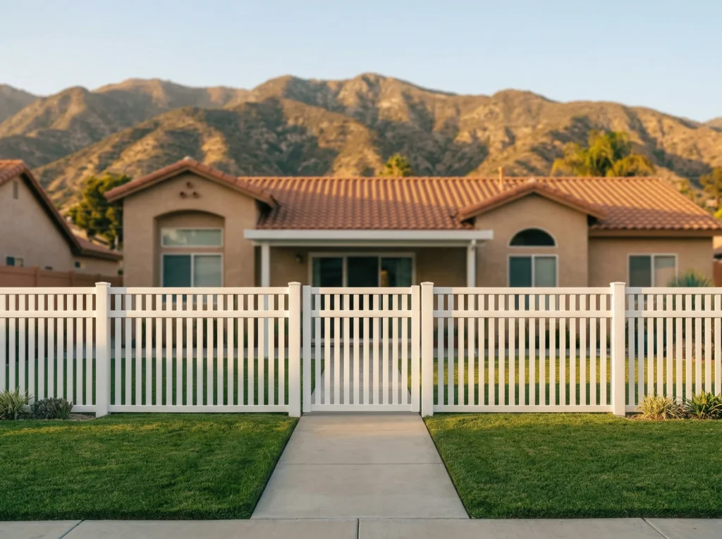 Main Vinyl Closed Top Picket Fences