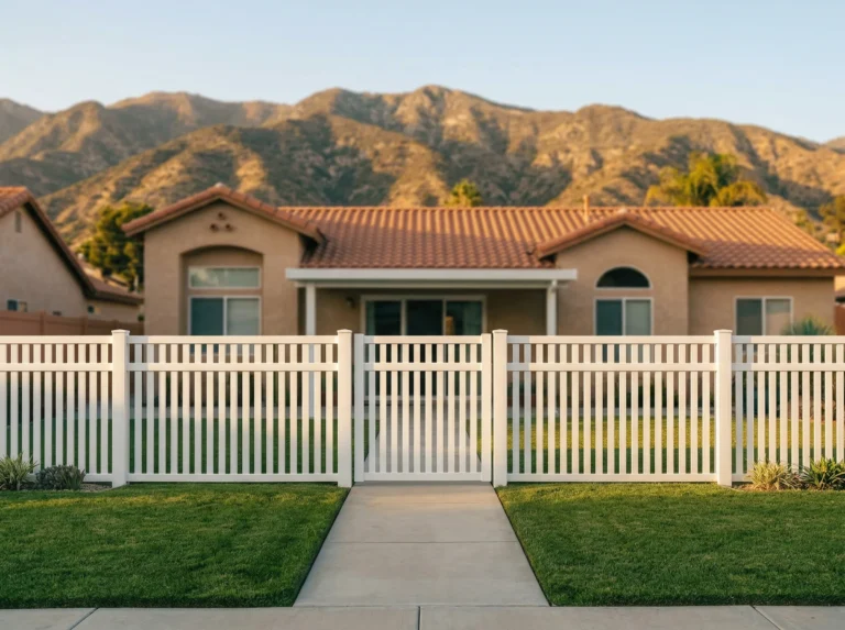 Main Vinyl Closed Top Picket Fences
