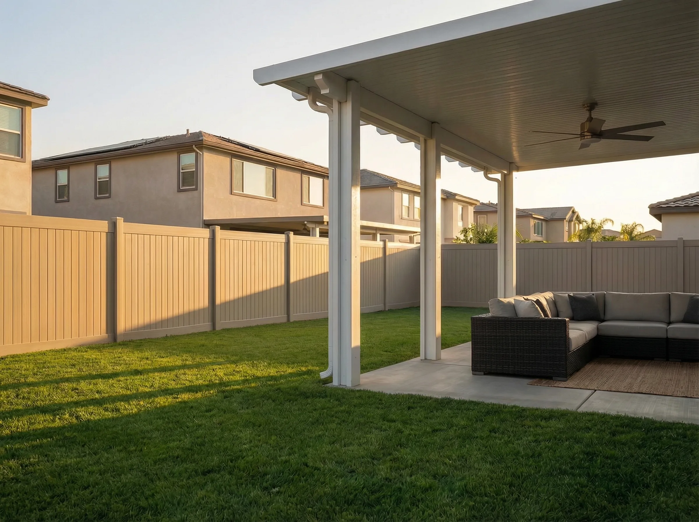 Main Vinyl Solid Patio Covers