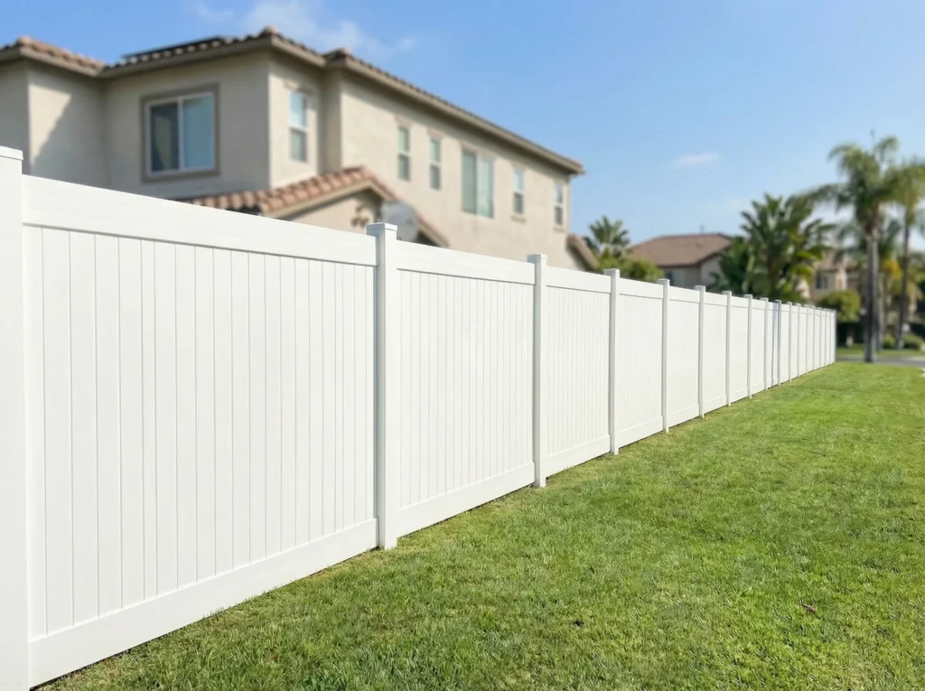 Main Vinyl Vertical Privacy Fences