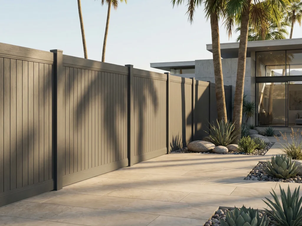 Main Arctic Blend Vinyl Fences