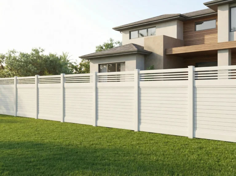 Main Vinyl Semi-Privacy Fences