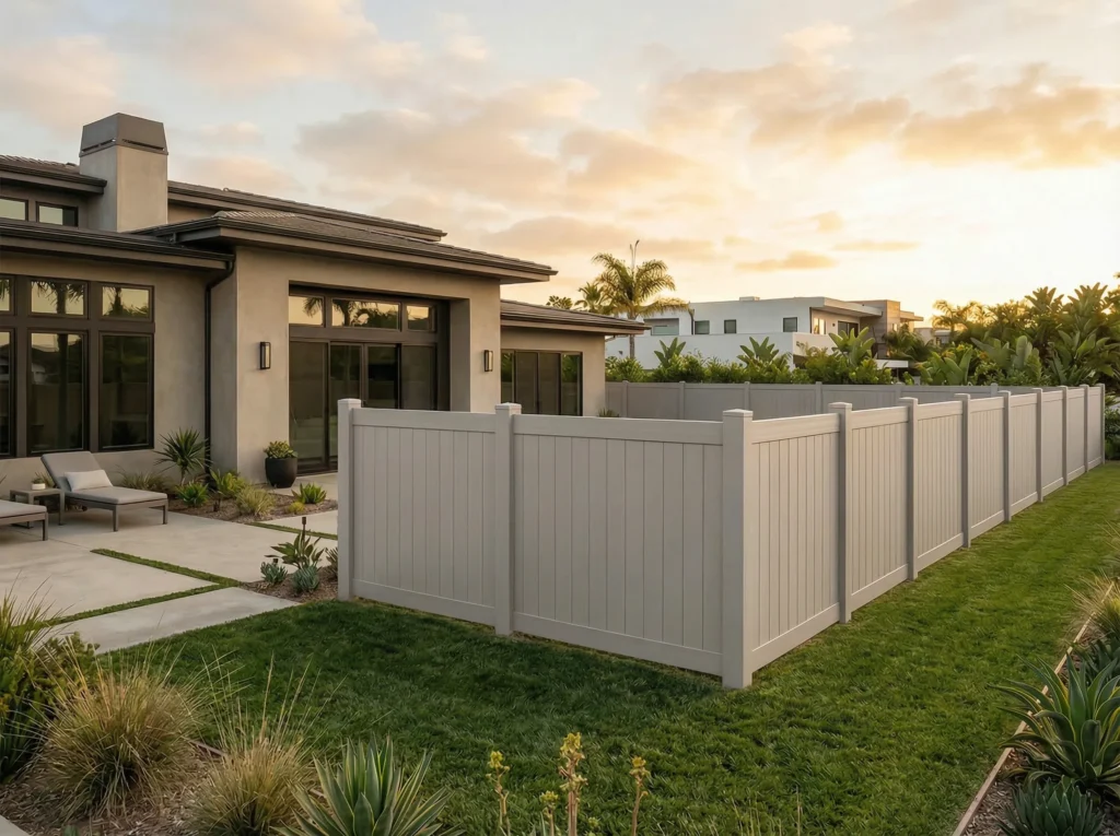 Main Cedar Vinyl Fences