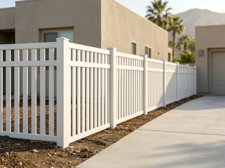 Main Vinyl Closed Top Picket Fences