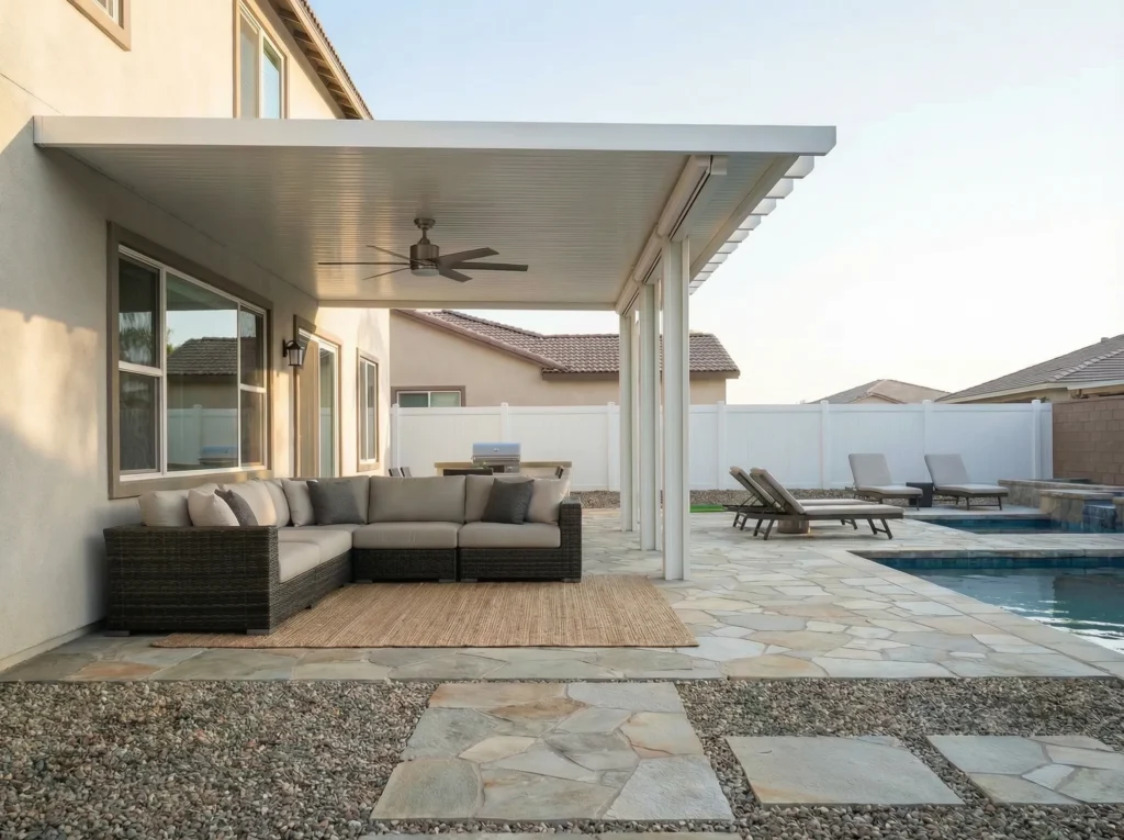 Main Vinyl Solid Patio Covers