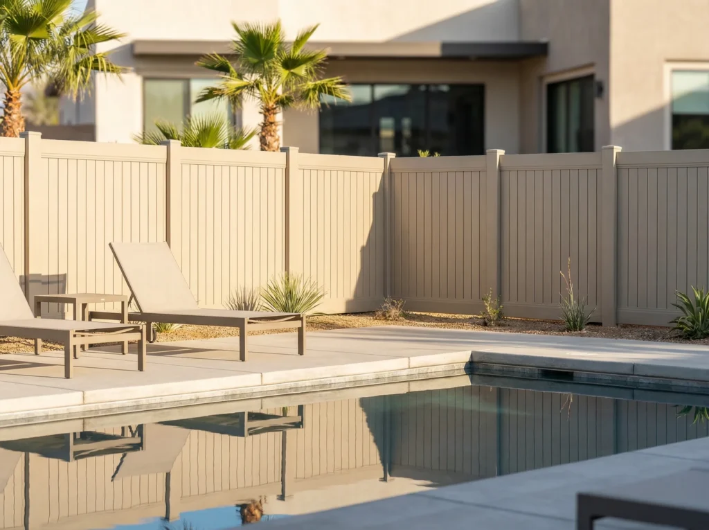 Main Clay Vinyl Fences