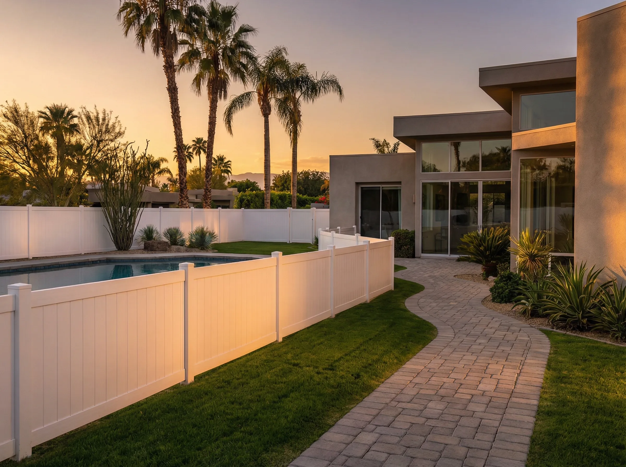 Main Vinyl Pool Fences