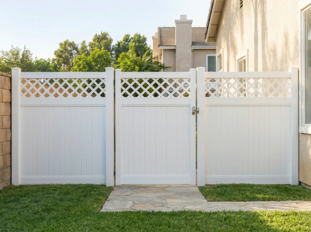 Main Vinyl Side Gates