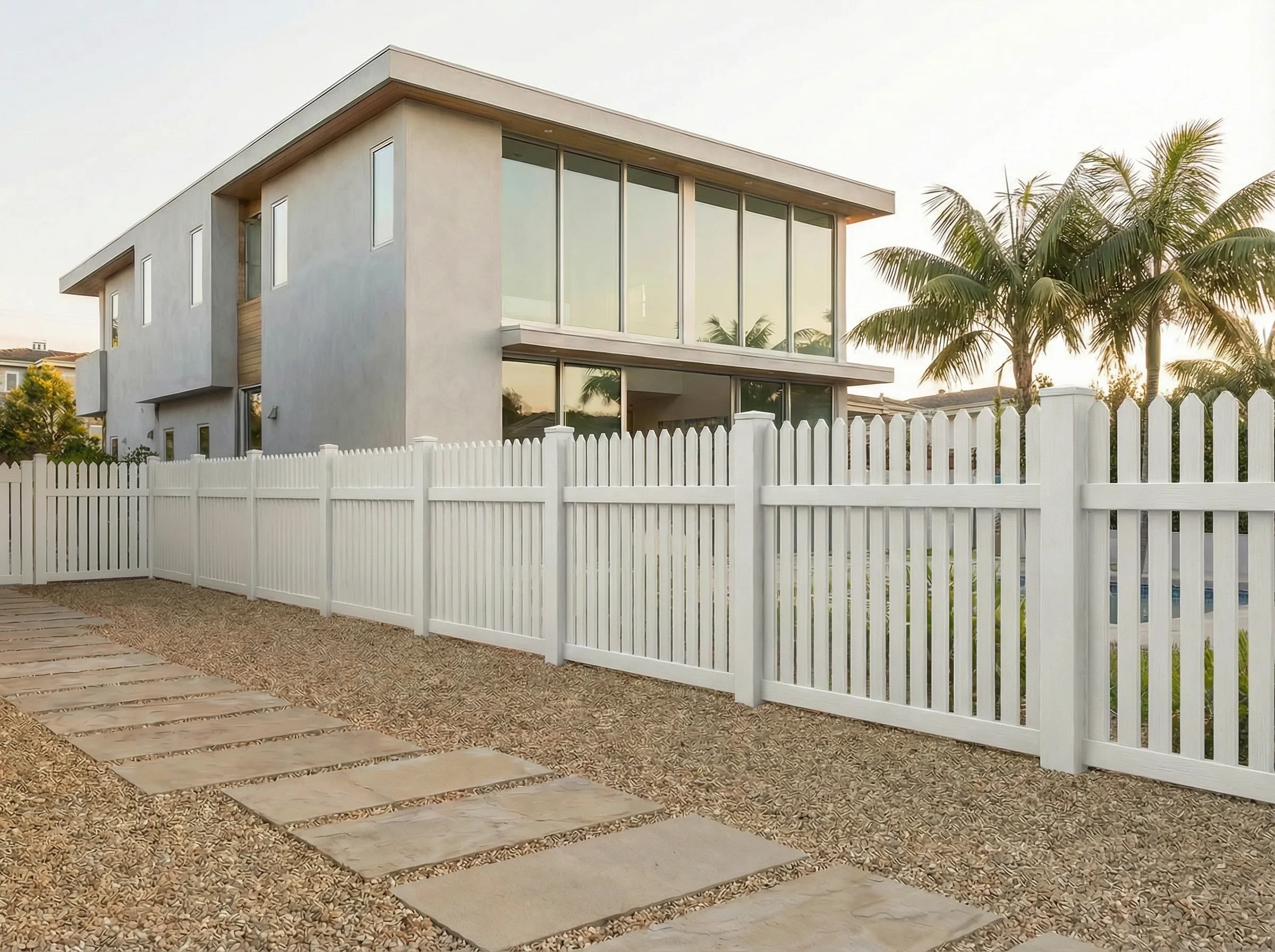Main Vinyl Vertical Picket Fences