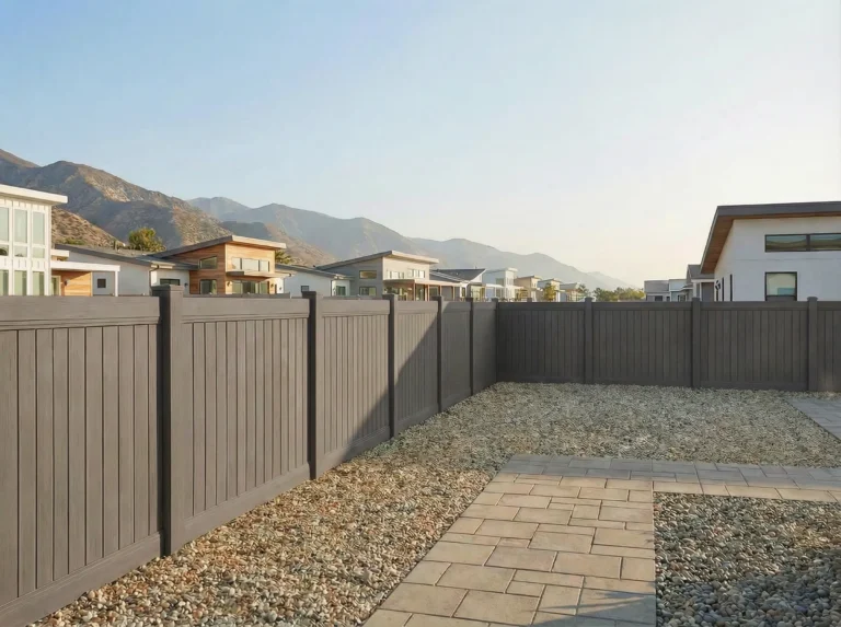 Main Weathered Blend Vinyl Fences