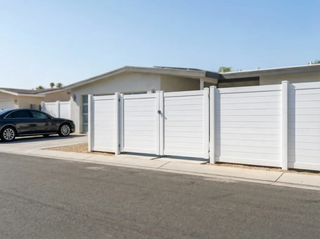 Main White Vinyl Fences