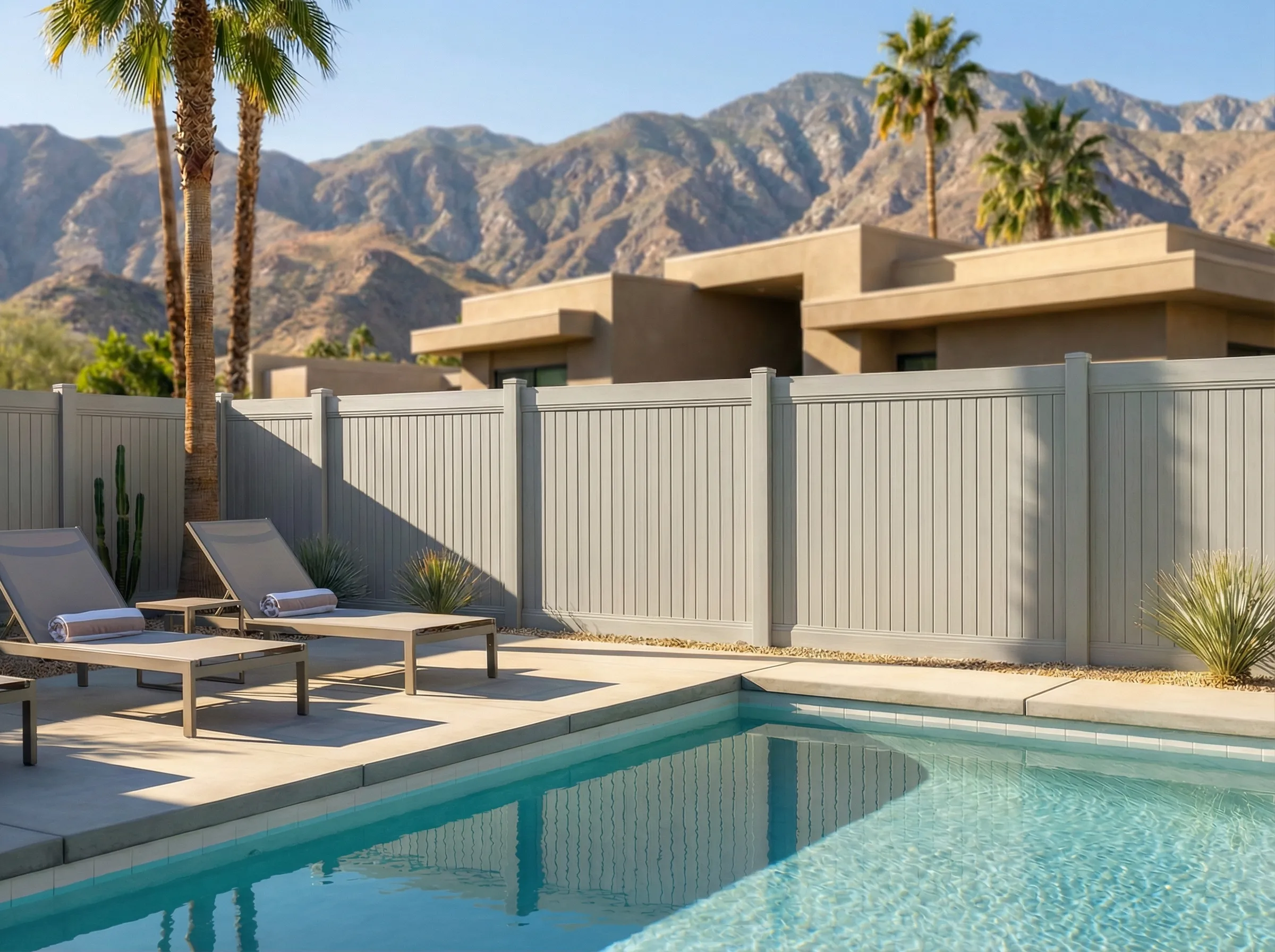 Main Mesquite Vinyl Fences