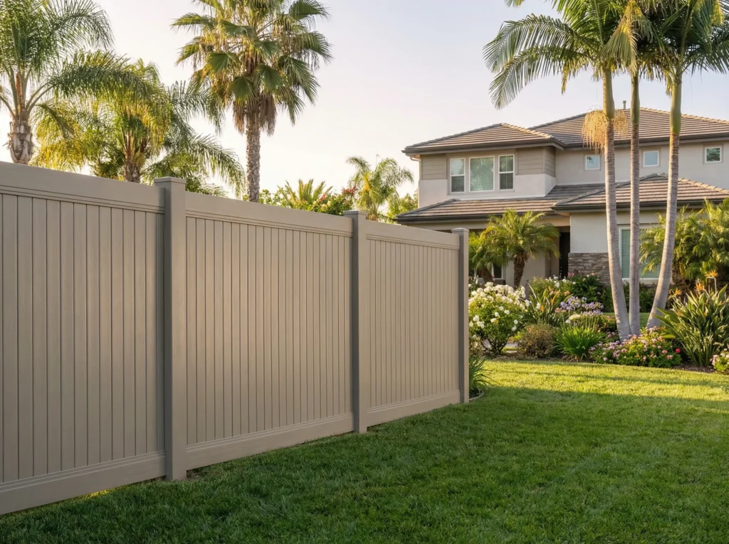 Main Clay Vinyl Fences