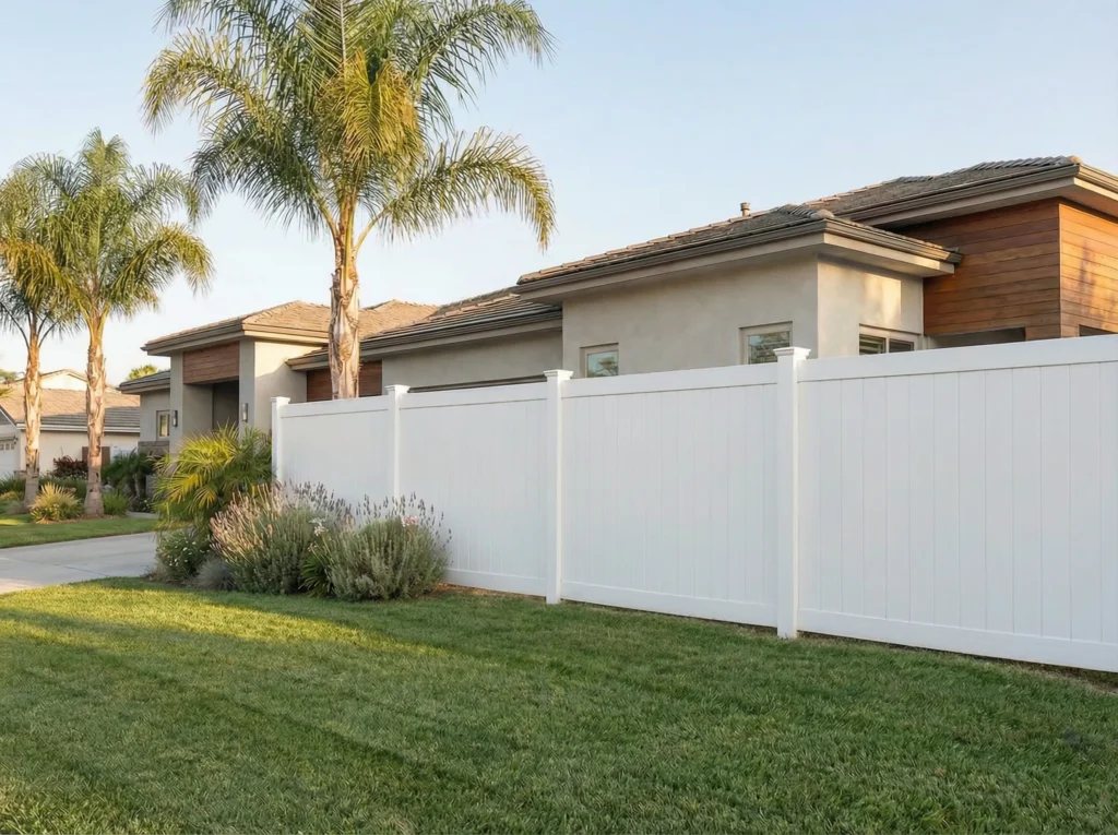 Main White Vinyl Fences