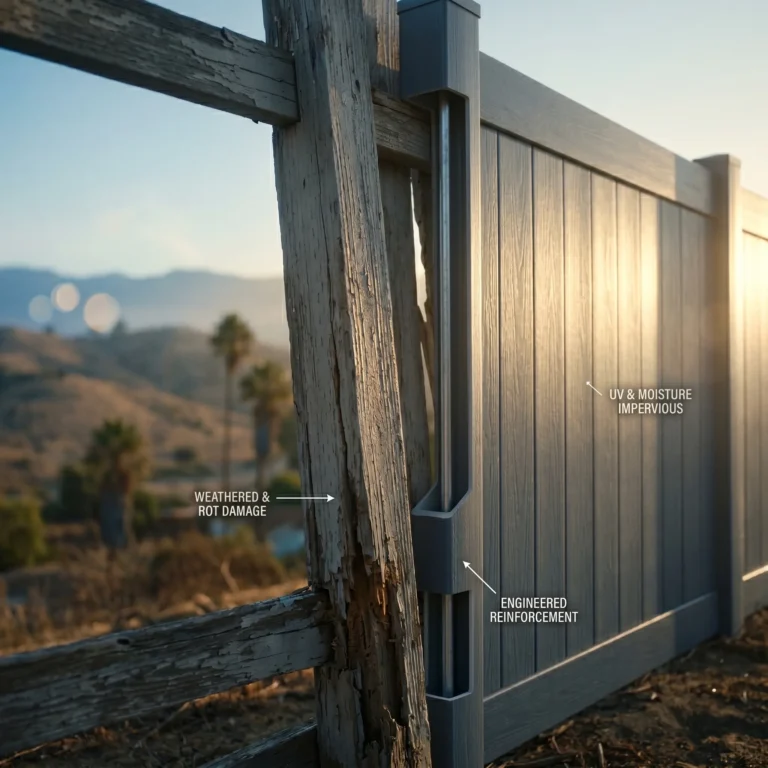How the California Climate is Destroying Your Wooden Fence