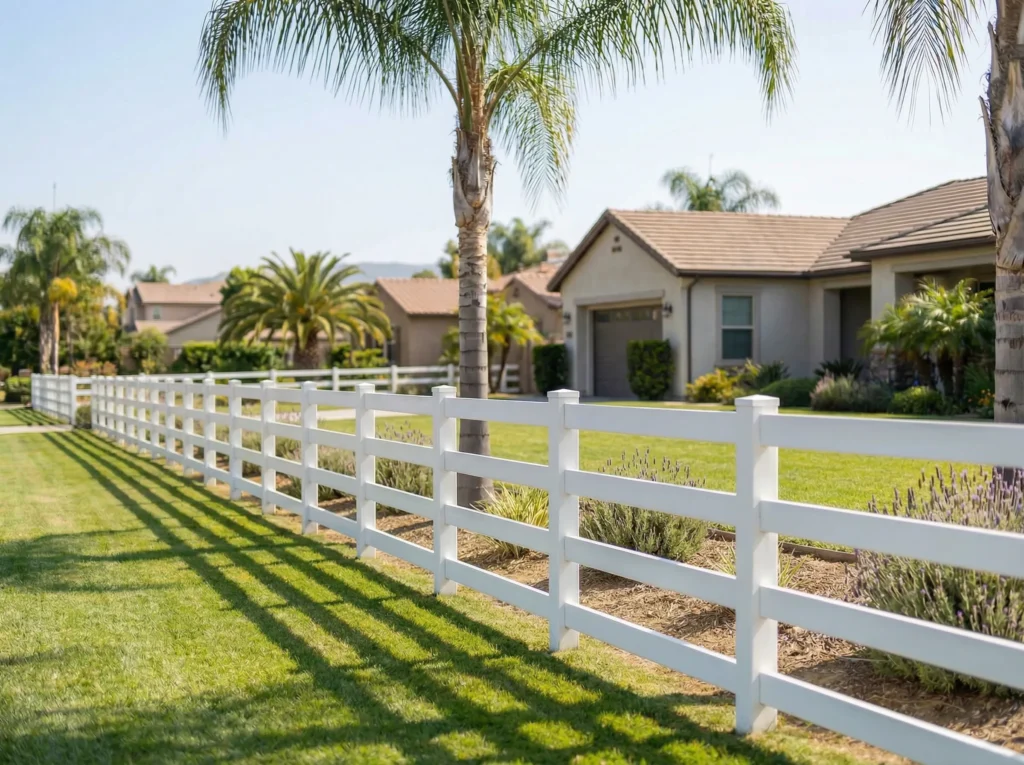 Main 4 Rail Ranch Fences