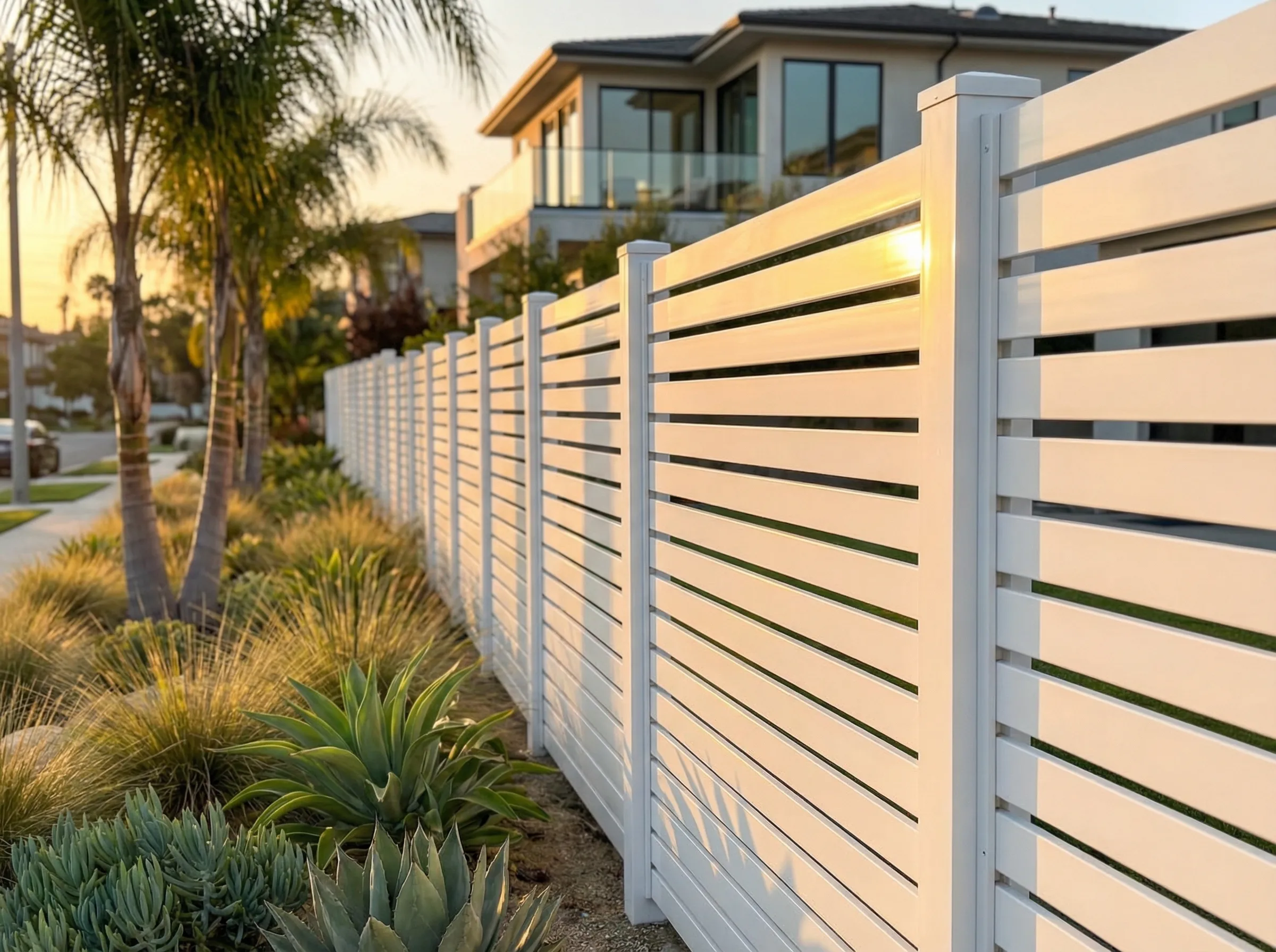 Aluminum Semi-Privacy Fencing