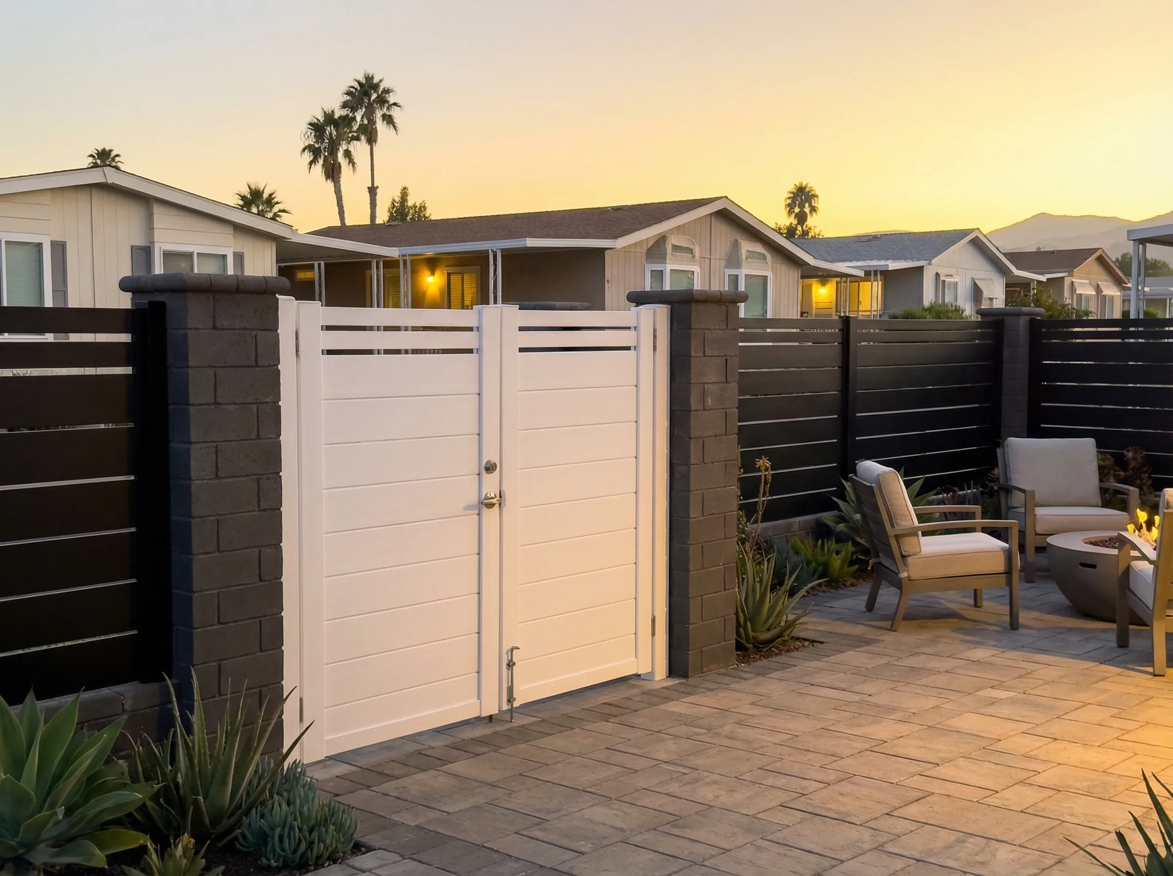 Main Aluminum Side Gate