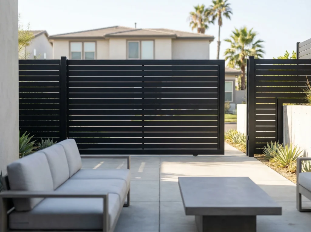 Main Aluminum Sliding Gate