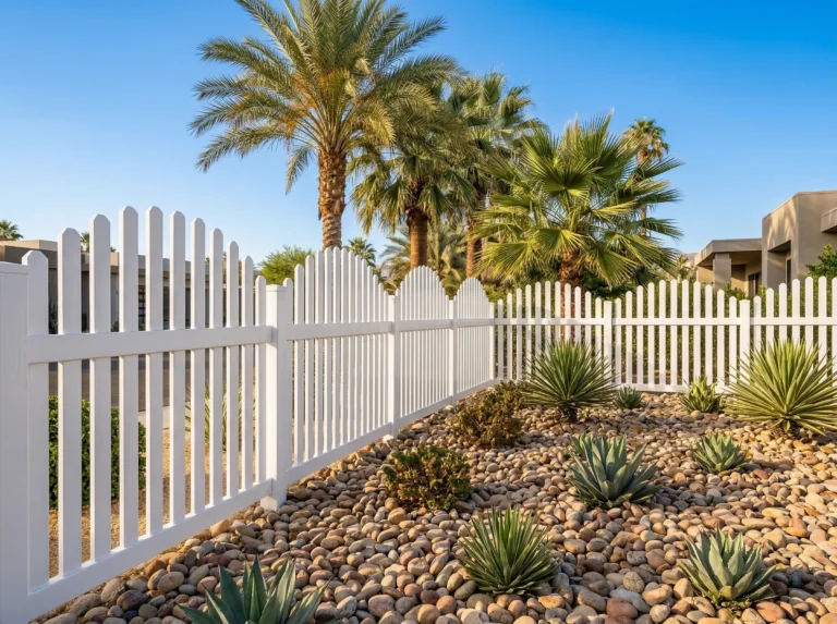 Main Vinyl Dog-Ear Picket Fences