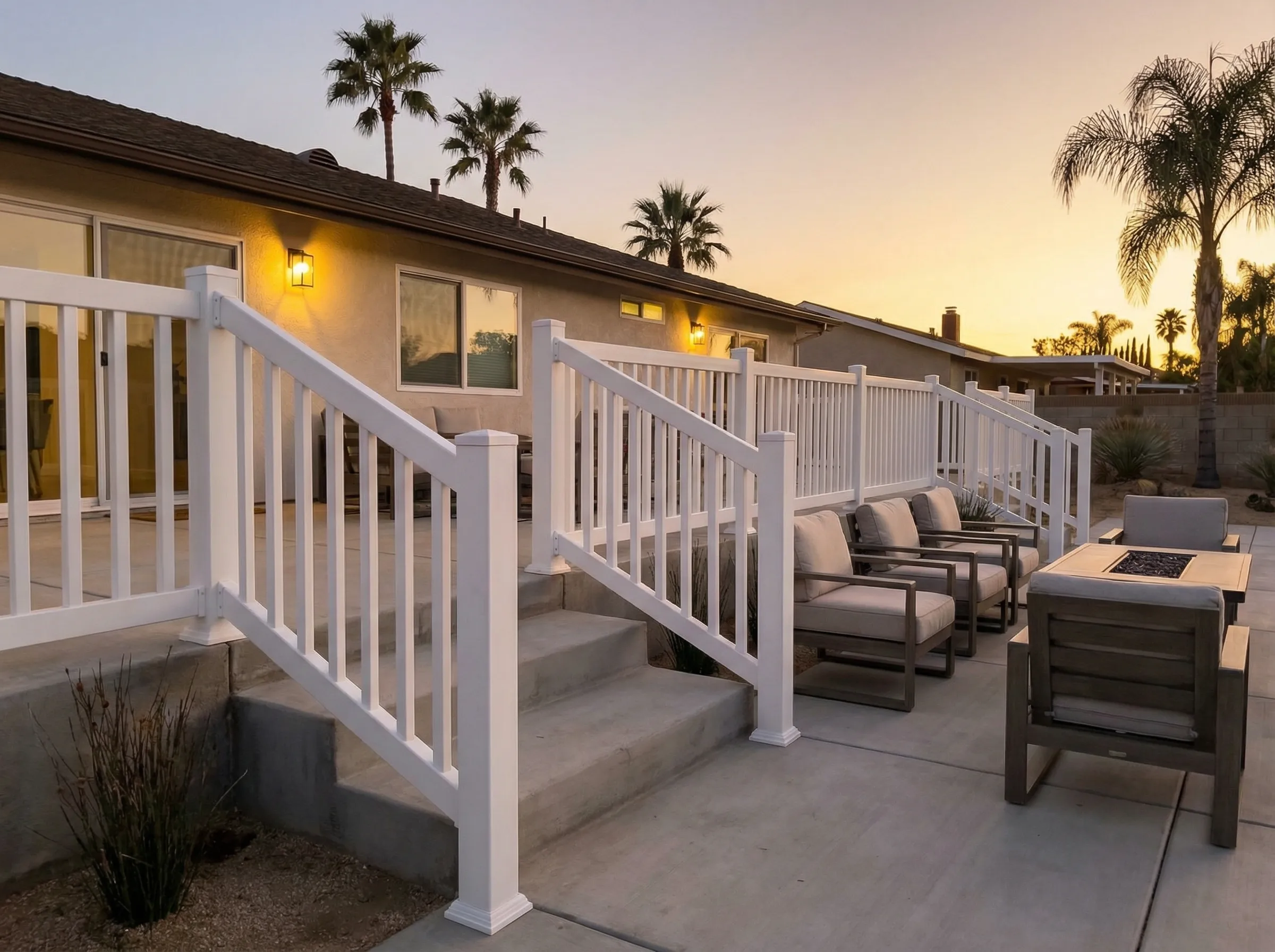 Main Vinyl Railing