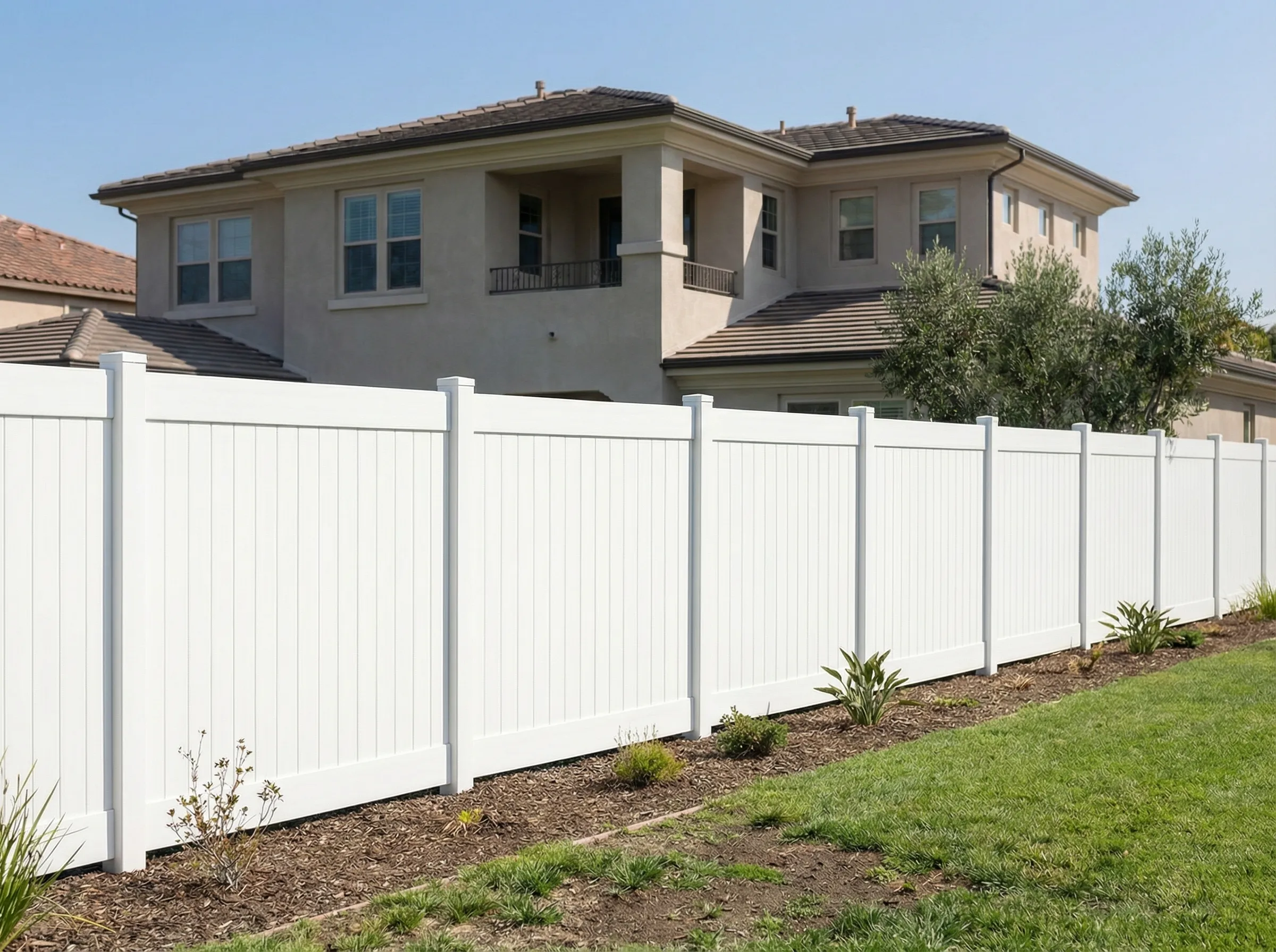 Main White Vinyl Fences